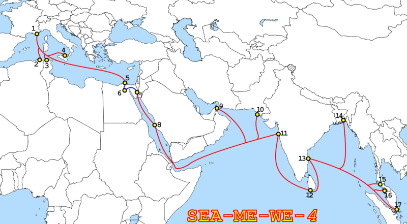 SEA-ME-WE 4 – ભારતીય ઈન્ટરનેટનો પ્રાણ